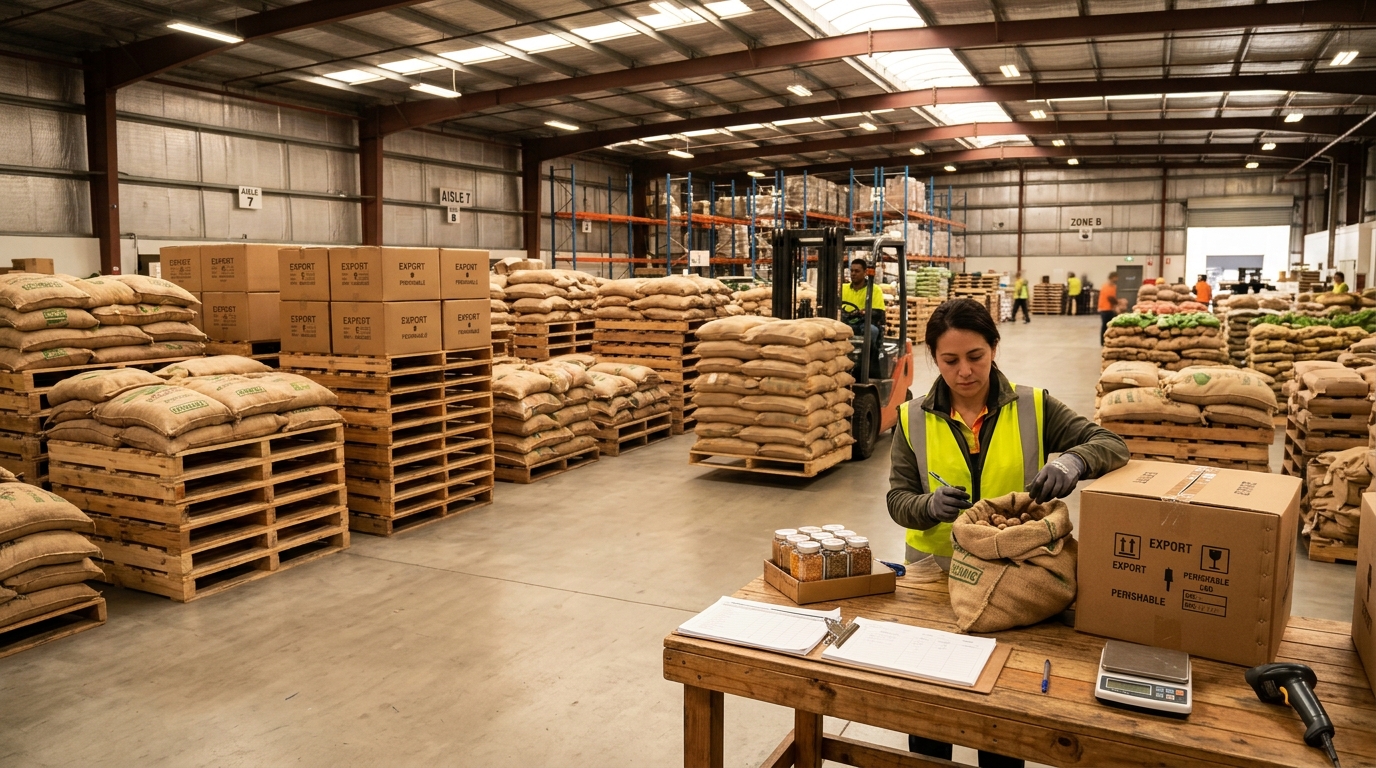 Vegetables Packing