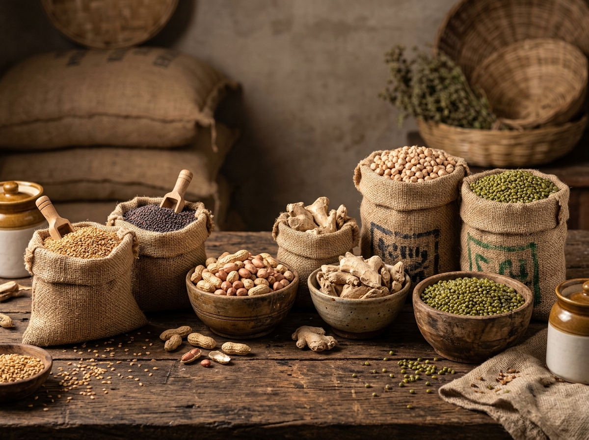 Specialty Indian Agro Products Sesame Peanuts Ginger